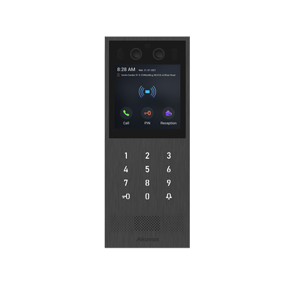 Akuvox X912 – Vandalizme Dayanıklı Dış Mekan Görüntülü Interkom