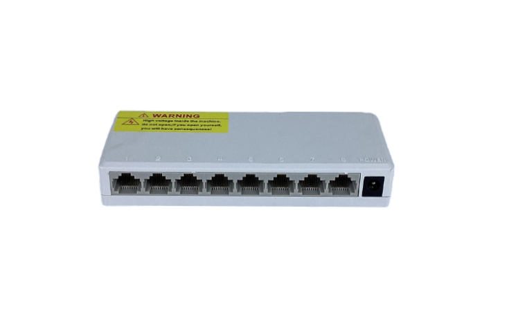 Longline 8 Port Gigabit Ethernet Switch | 10/100/1000 Mbps | Plastik Kasa LNG6008GS